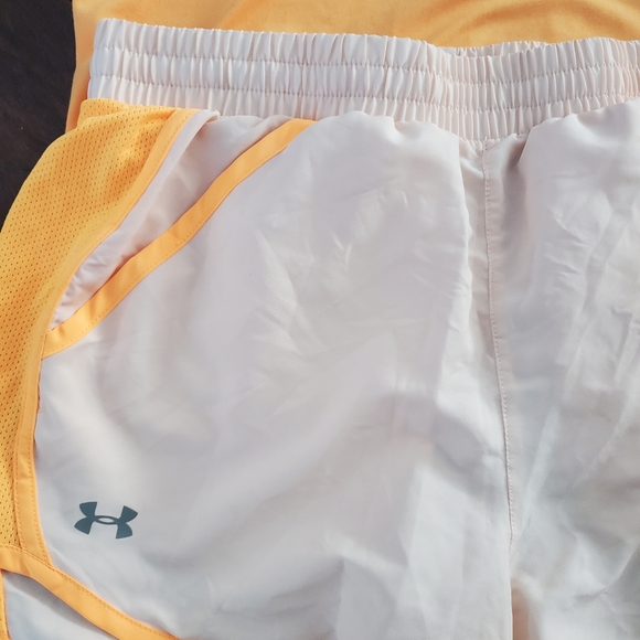 Athletic shorts size xs under armor and new all in motion orange tank si… - Picture 2 of 6